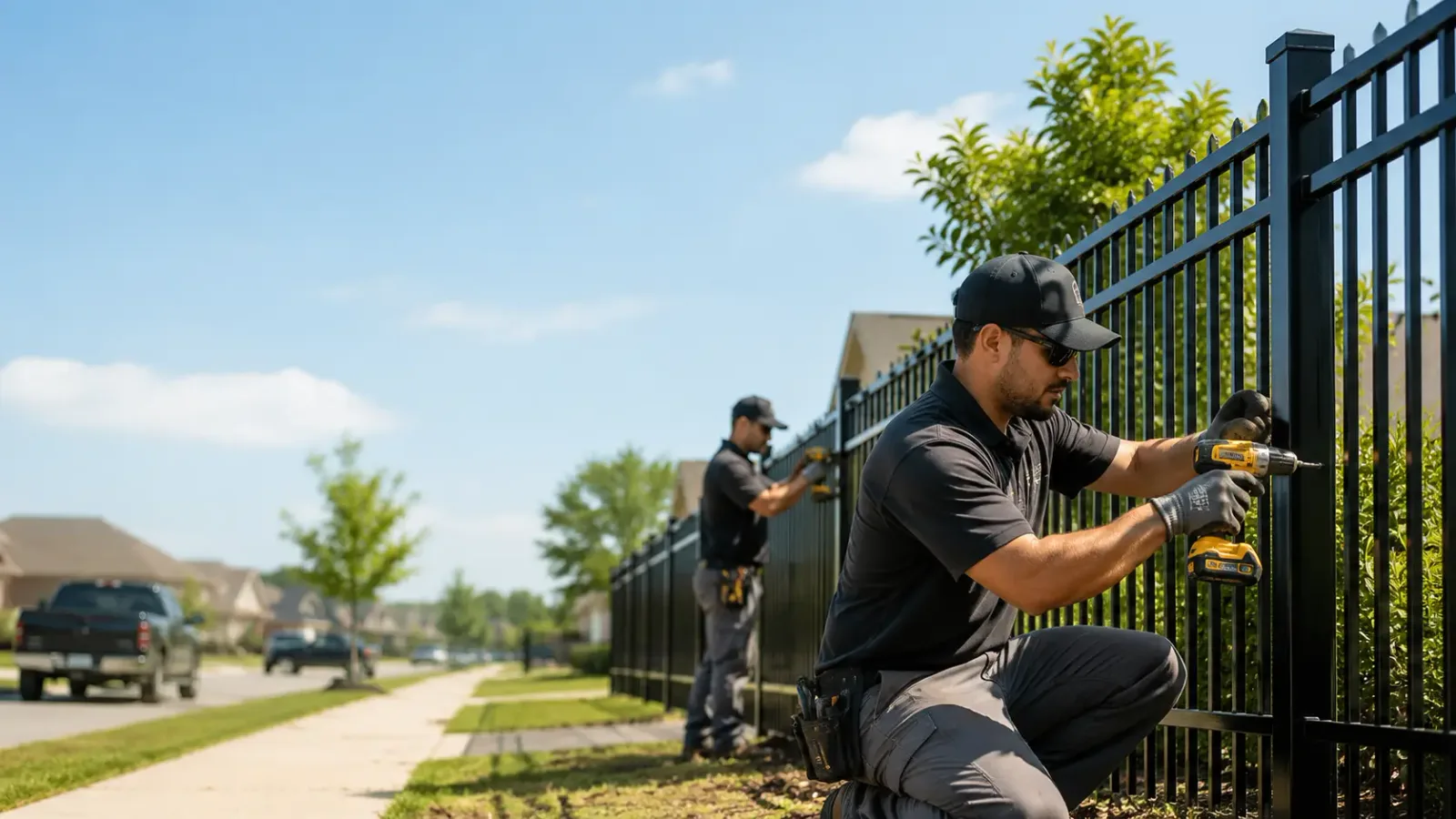 Metal Fence Installation in Fountain Run, KY